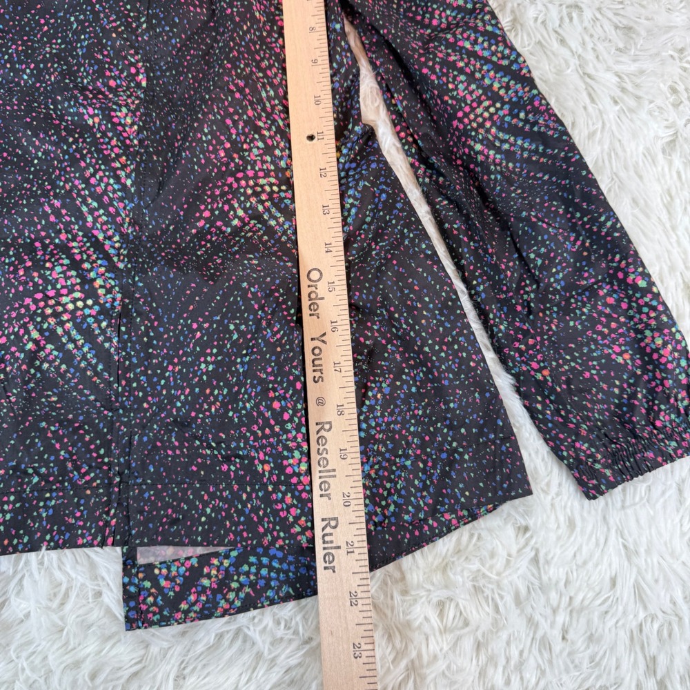 Adidas Kids Lightweight Jacket Rainbow Dot Print Full Zip Size 7-8‎ Gorpcore - Picture 9 of 12
